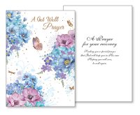 Get Well Prayer Card/3 Dimensional   (20206)