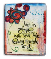 Art Metal Fridge Magnet/Be In Love...   (33712)