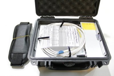 Voorloopvezel 1x1000m 9/125 SM G657A1 SC/UPC-LC/UPC
& Box voor 1 haspel met 1 las cassette