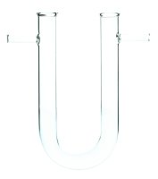 U-tube, side arm, 125 x 15 mm
