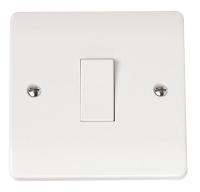 Click Mode 1G 1W Switch White CMA010