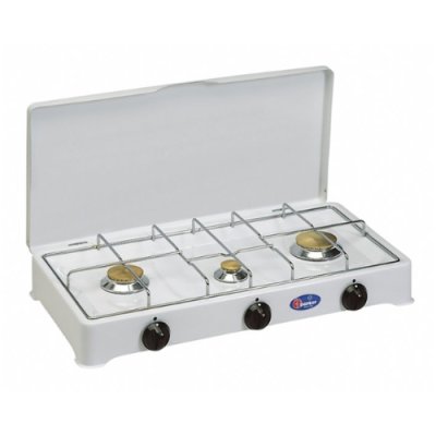 3-vlams komfoor - butaan/propaan 28/37 mbar