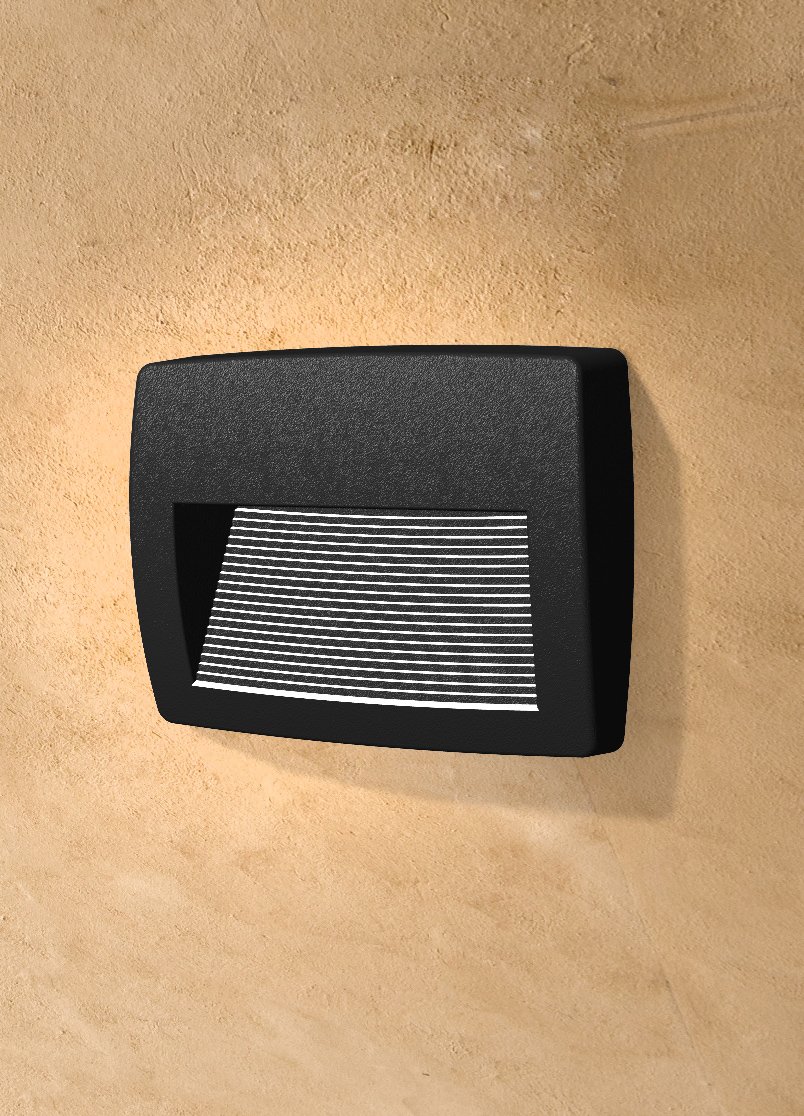 Fumagalli Lorenza 190 Wall Light Black
