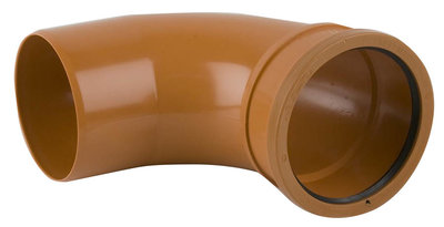 110mm 87.5 degree Single Socket Bend