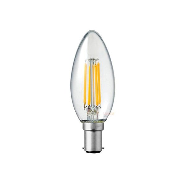 Energetic 25W B15 2700K LED Clear Candle Lamp
