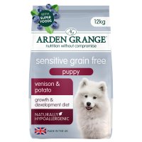 Arden Grange Sensitive GRAIN-FREE Puppy / Junior - Venison & Potato 12kg