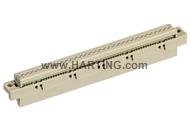 DIN41612 Type B 64 way Female Straight IDC Rows A & B Class 3