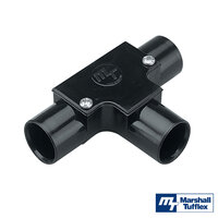 MT Supertube 25mm Inspection Tee - LS0H Plastic