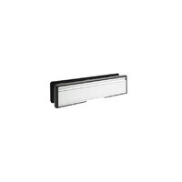 40/80 SLEEVE WHITE FLAP, BLACK SURROUND 12" LETTER PLATE
