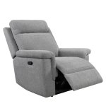 David 1 Seater Manual Recliner Grey