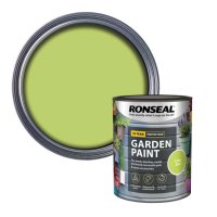 Ronseal Garden Paint Lime Zest 750ML Tin