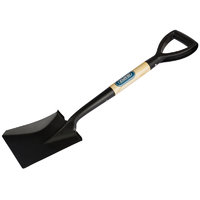 Mini Shovel Square Mouth with Wooden Handle by Draper