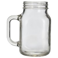 Glass Mason Jar 50cl / 17.5oz Carton of 12