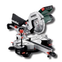 Metabo Sliding Mitre Saw Metabo KGS216M 1500W 240V Plus Free Bow Handle Jigsaw STB 18 L 90