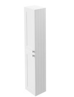 CLARITY 1500MM WALL HUNG SIDE CABINET SATIN WHITE