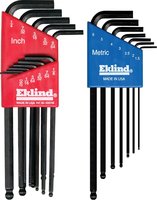 18PC METRIC BALL END HEX KEY SET
