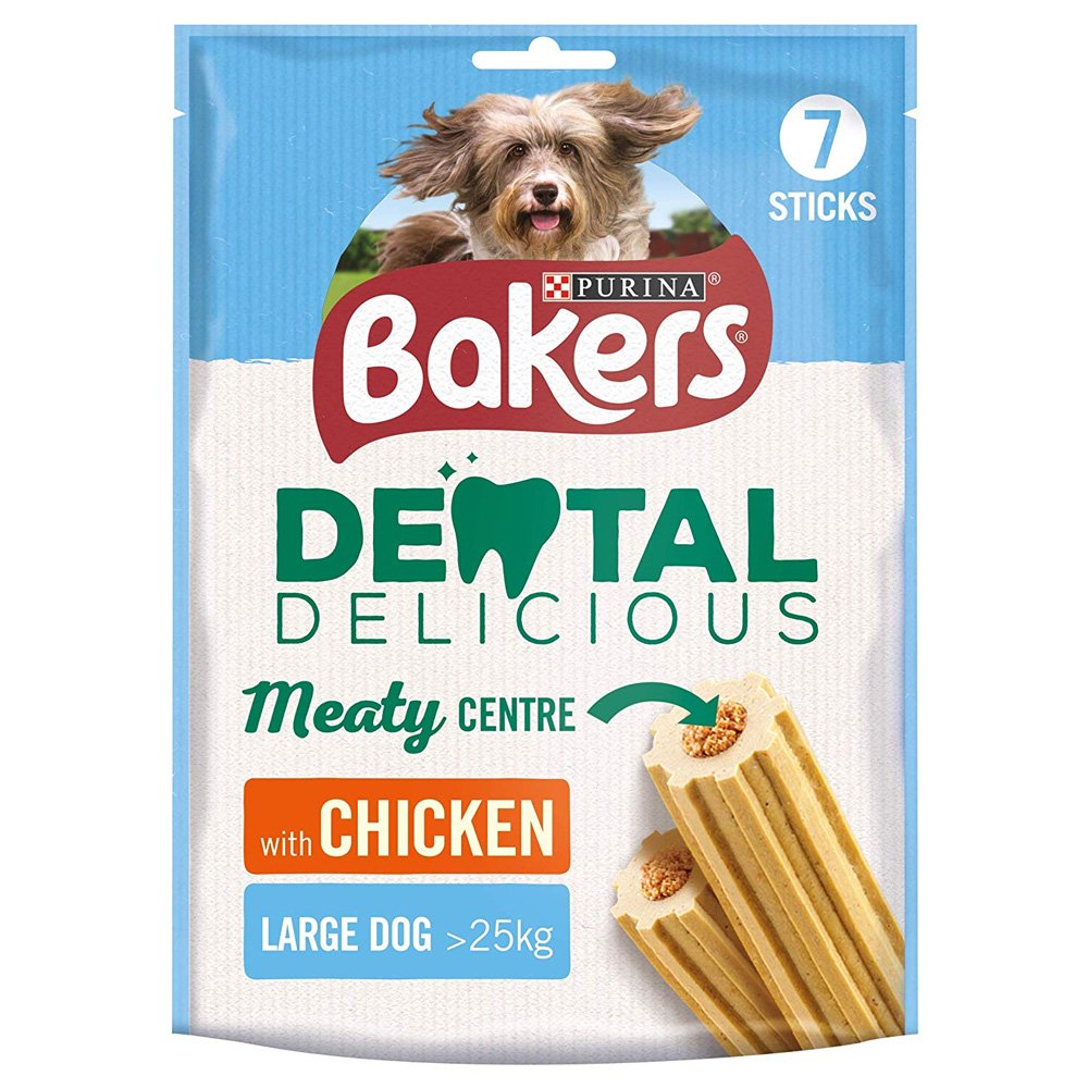 Bakers Dog Dental Delicious Chicken