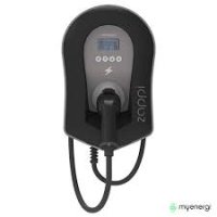 Zappi EV Charger 7kW-22kW Multiphase Tethered Black