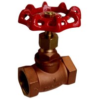 Globe Valve, Straight, 1", Bronze