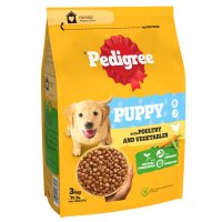 Pedigree Puppy Medium Dog Complete Dry with Chicken and Rice 3x3kg