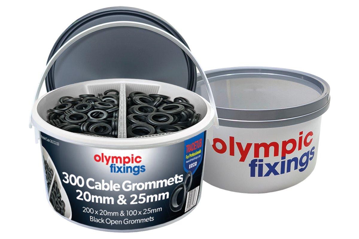 20mm/25mm Open Grommets Tub of 500 242-222-330