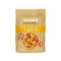 Second Nature Dog Treat Chicken Twisted Sweet Potato 12x100g