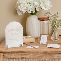Parenting Tips Jar & Sign Set