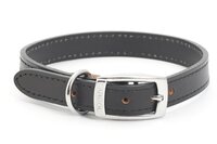 Ancol Heritage Leather Collar Black Size 5 20" x 1