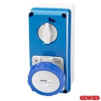 16A 2P+E 220V IP67 Interlocked Socket