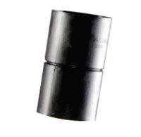 TWIN WALL DUCT BLACK 63mm COUPLING