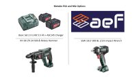 Metabo Pick and Mix, KH18LTX24+ ST18LT130BL