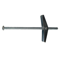 Round Head Toggle Bolt, 3/16" x 4" (100/box)