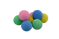 Cat Circus Sponge Footballs x 60