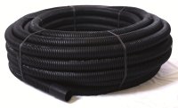 Twin Wall Duct 63/50mm Black 50m Coil