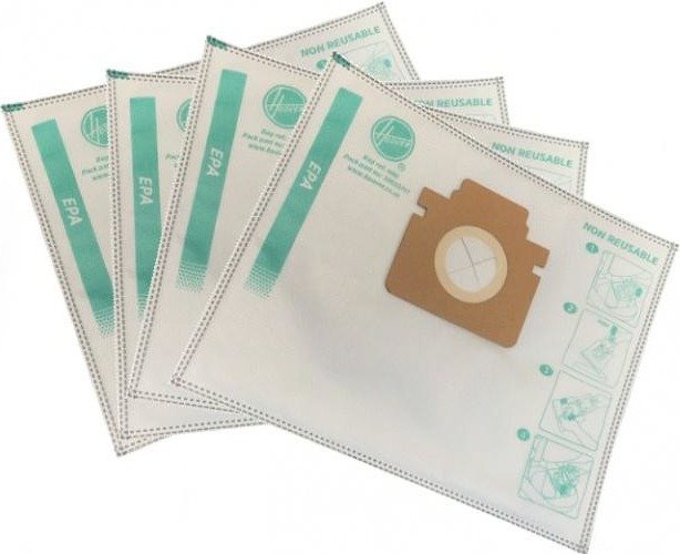 Hoover H88-EpaBag H-ENERGY 500 Vacuum Bag Pack Of 4 Genuine