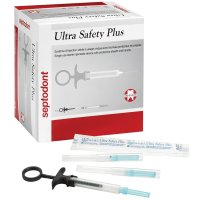 Septodont Ultra Safety Plus Needles 30G - 100pk Short / 25mm / Blue