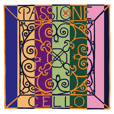 Pirastro Cello String Passione, G3 gut/chrome