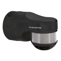 Luxomat 230Deg Outdoor PIR Black 93333
