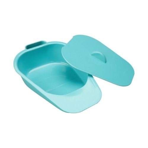 The Slipper Bed Pan is a high quality pan with handle and lid, perfect for people who are bedridden