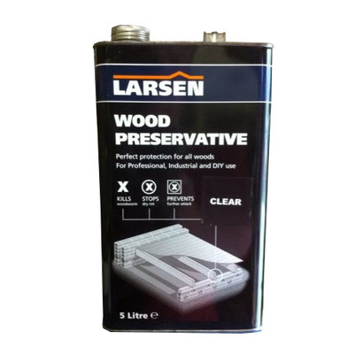 Larsen Wood Preservative - Clear 5L