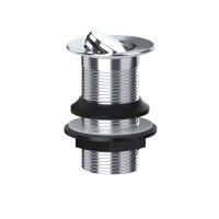 Viva Flip Top Swivel Unslotted Basin Waste Chrome BW006