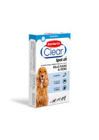 Bob Martin Clear Spot-On Medium Dog Flea Drops 3 Tube x 1