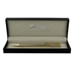 Stratton Ballpoint Pen - Titanium Gold