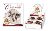 Glass Confirmation Rosary AB/Crystal   (F6178/CRY)