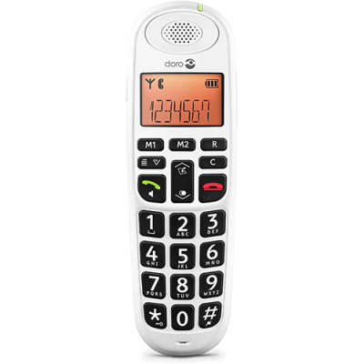 Doro Phone Easy 100w Cordless Dect Phone White | 5543 1