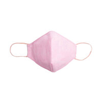 Easy Diamond Reusable Mask Linen Pink Medium