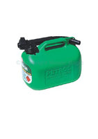 5L Plastic Jerry Can - Green