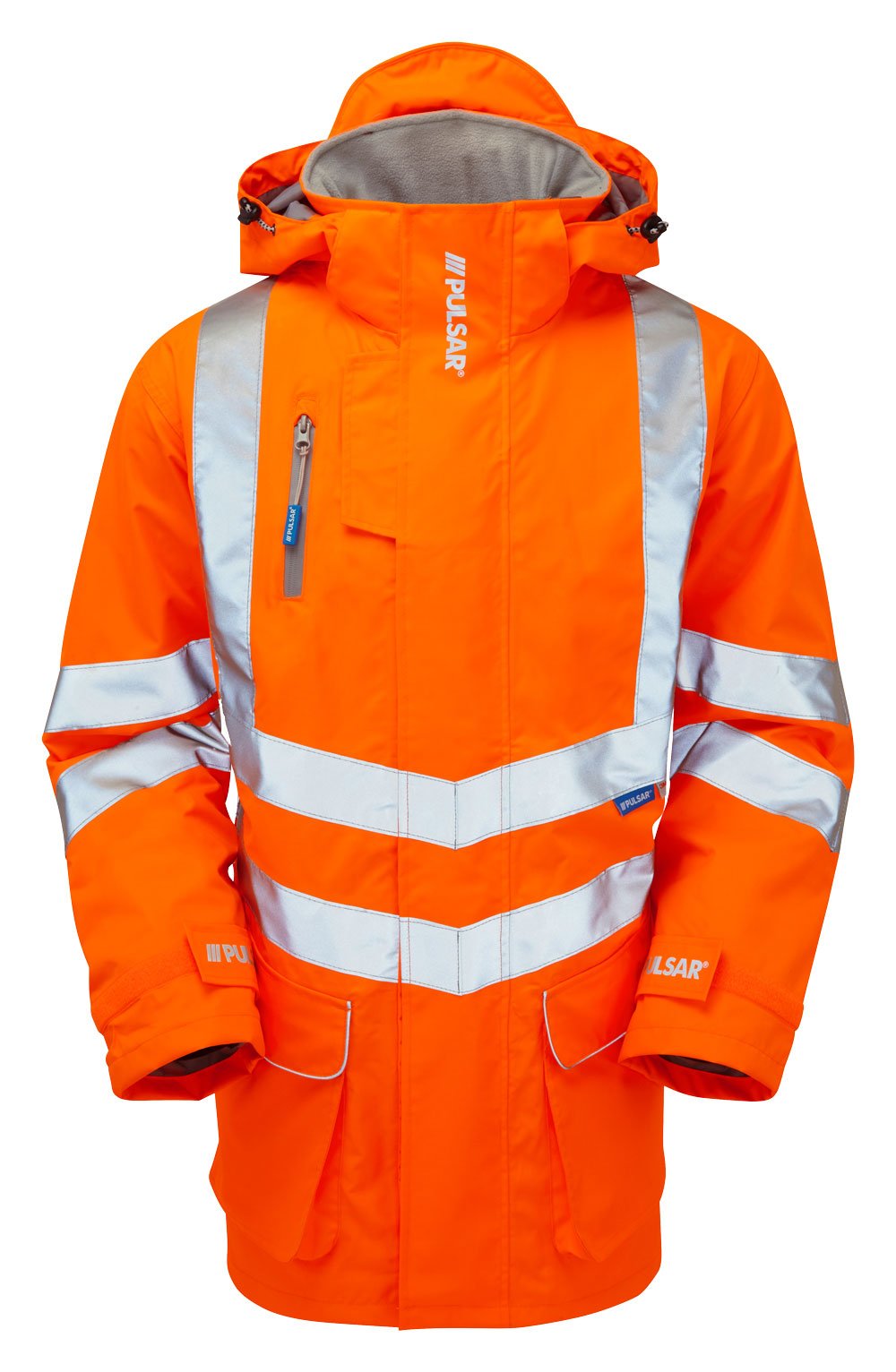 PULSAR&reg; Protect Padded Storm Coat Orange - Recycled Content