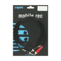 Klotz AY7-0200 | 3.5mm Mini Jack to 2 x RCA Phono Cable (2m)