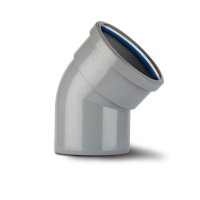 Polypipe 110mm 135 Degree Single Socket Bend Grey